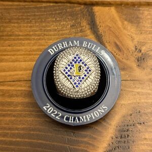 Durham Bulls 2022 Replica Championship Rings Tampa Bay Minor League NIB